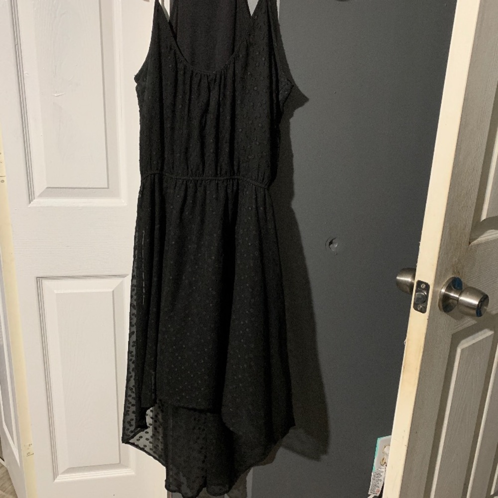 Charming Charlie Black Hi Low Dress size Large